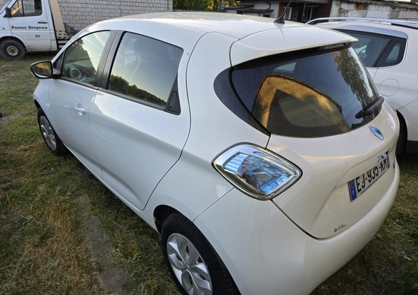 Renault Zoe cena 13500 przebieg: 57693, rok produkcji 2017 z Koło małe 37